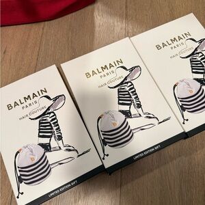 Balmain Hair Couture Limited Edition 3 piece Striped Gift Set